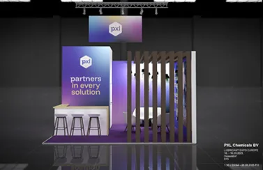 Planungsbeispiele PXL Chemicals BV auf der LUBRICANT EXPO EUROPE Düsseldorf 2025