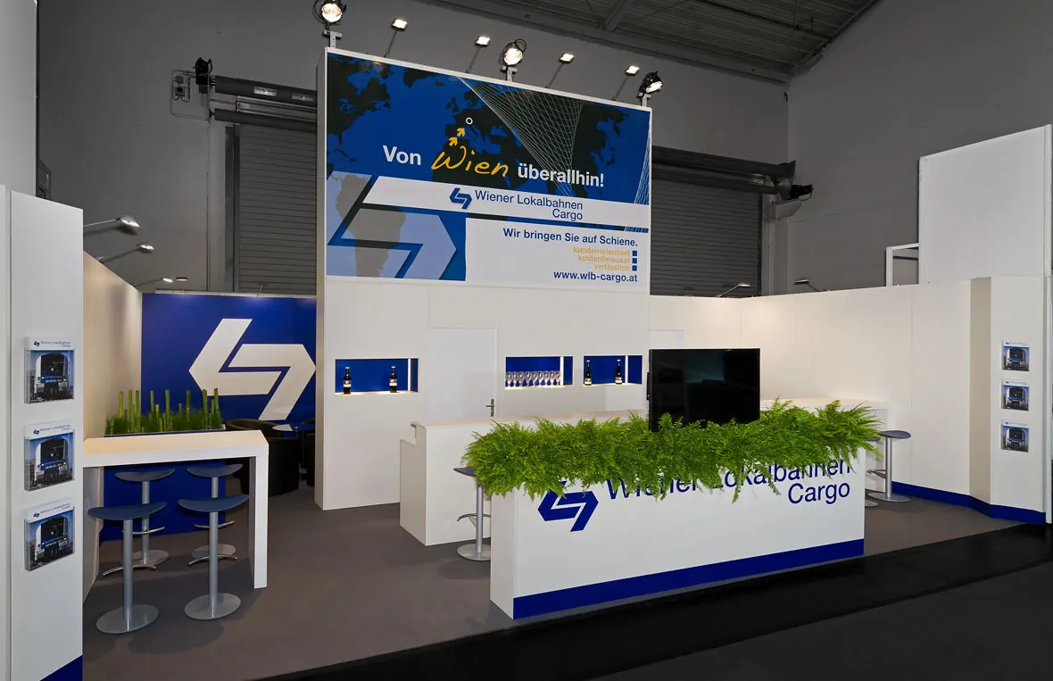 Wiener Lokalbahnen – Exhibition stand 1