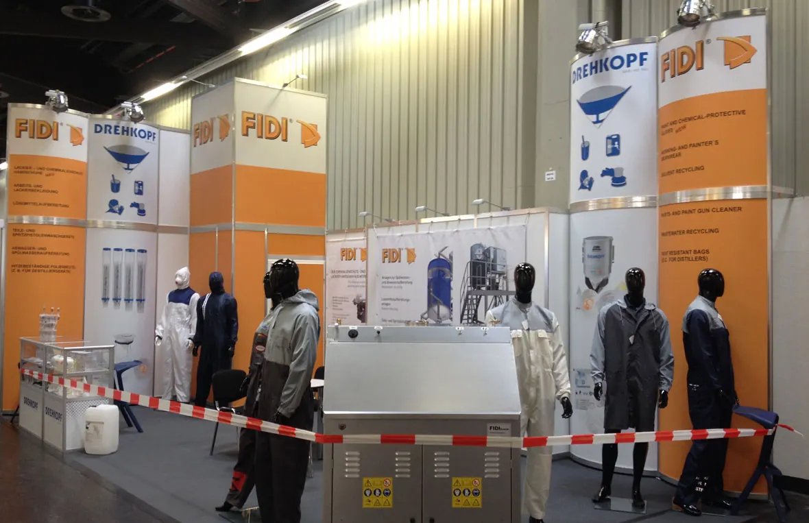 Fidi/Drehkopf – Exhibition stand 1