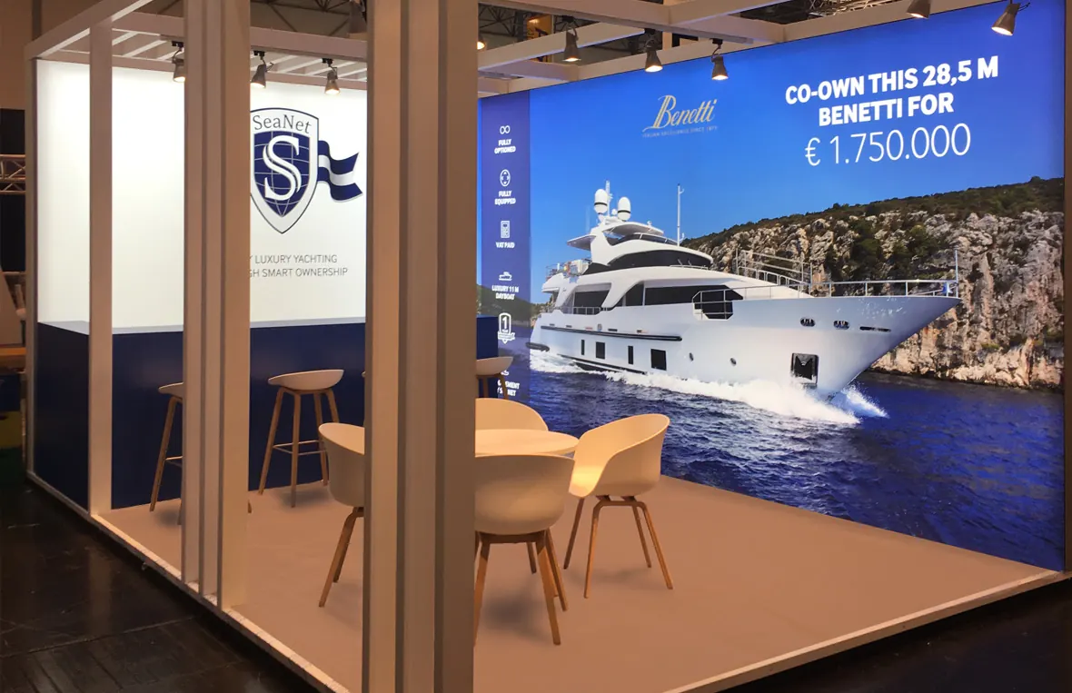 SeaNet – Exhibition stand 1