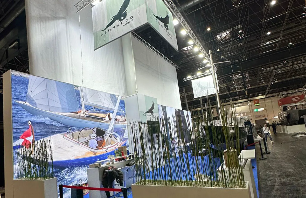 Leonardo Yachts – Stand fieristico 1