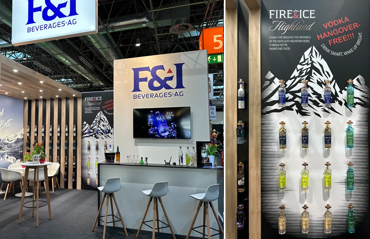 F&I Beverages AG – Stand fieristico 1