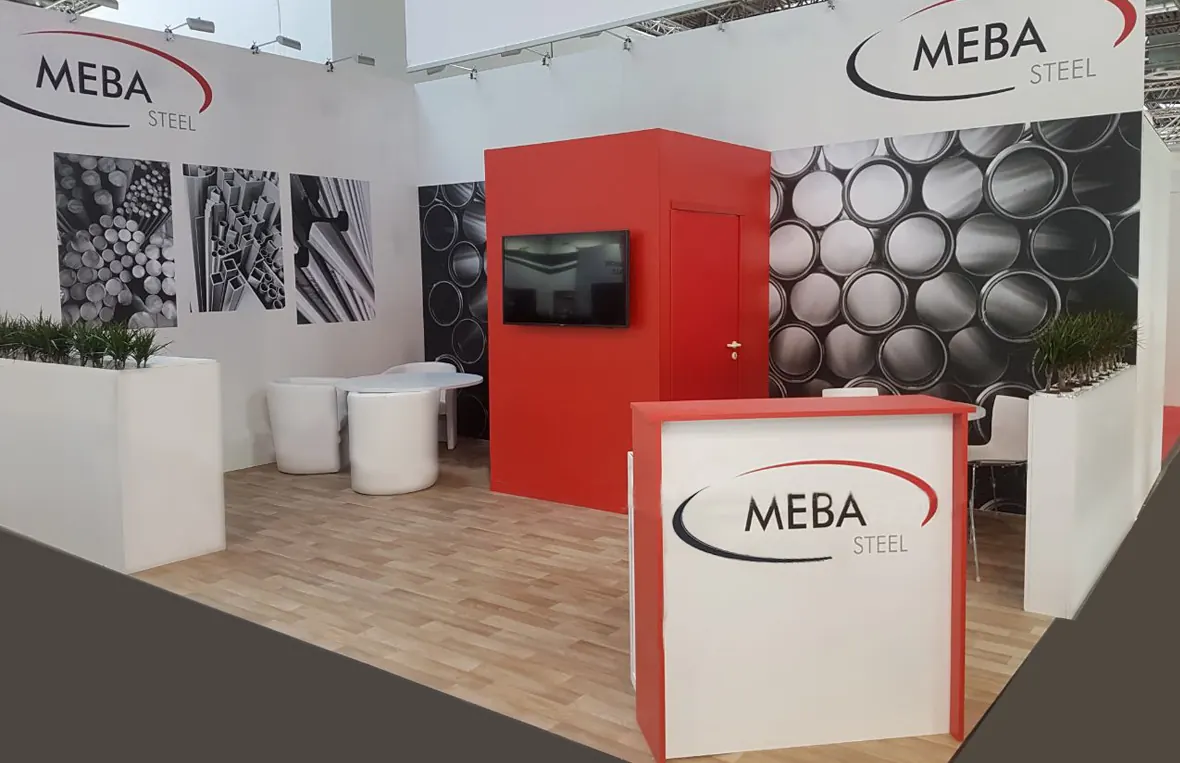 Meba Steel & Industrial Supplies Trade GmbH – Exhibition stand 1
