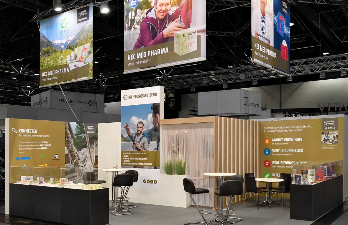Nec Med Pharma GmbH – Exhibition stand 1