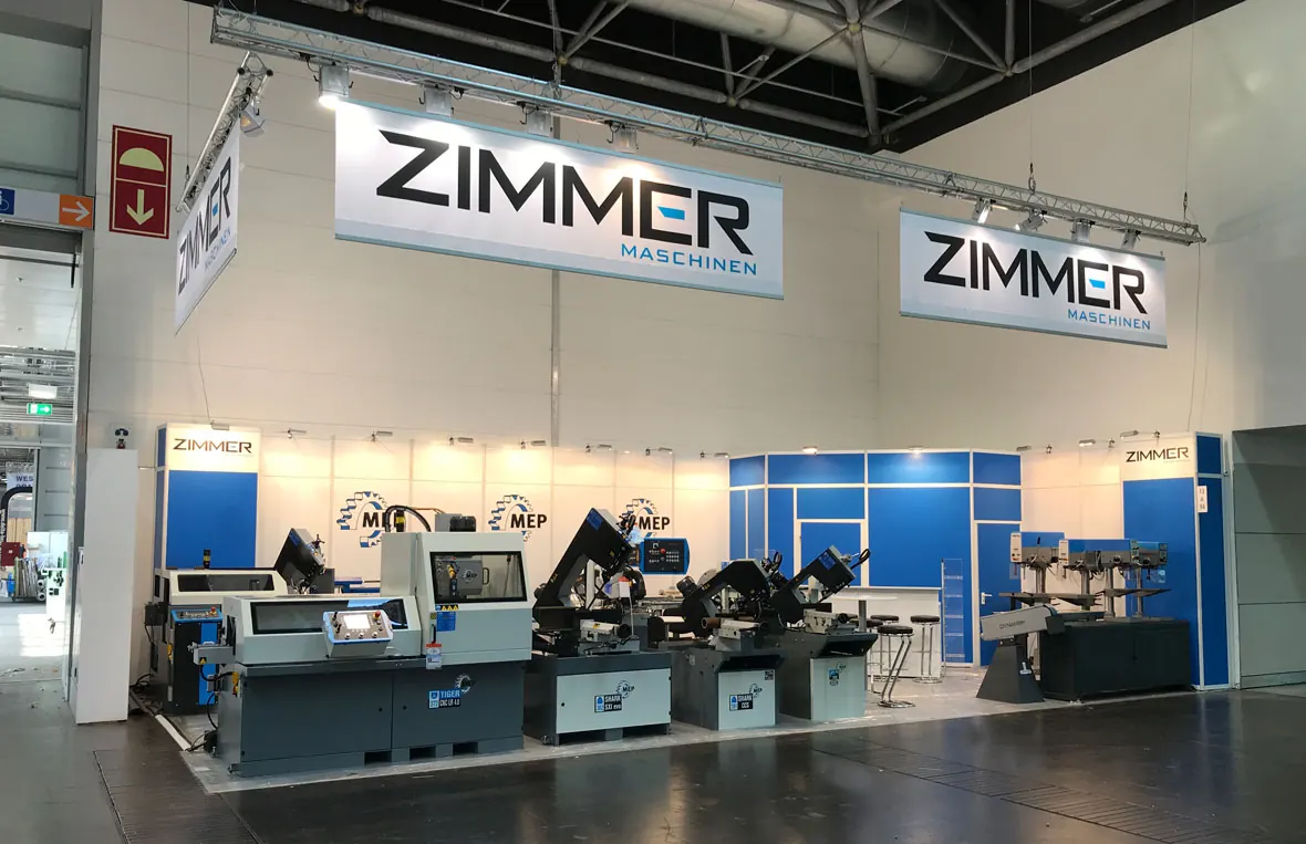 Zimmer Maschinen GmbH & Co. KG – Exhibition stand 1