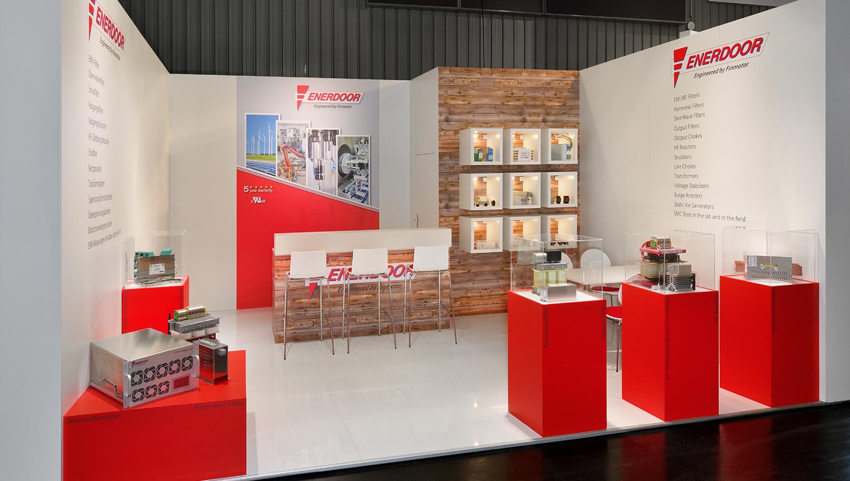 Stand fieristico realizzato da RL Messebau